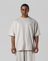 One Point LÝFT Logo Vintage Big T-Shirt - Ivory