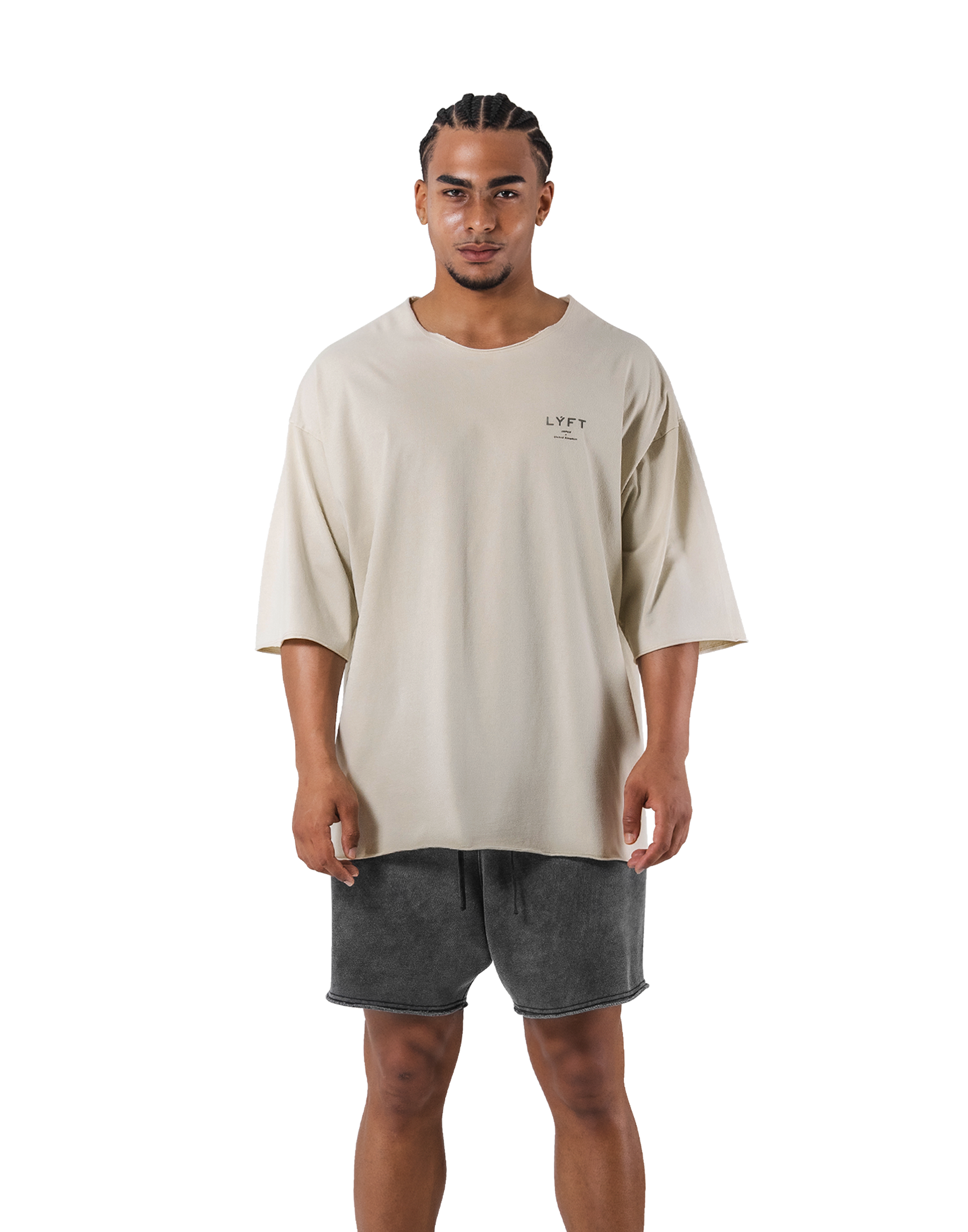 トップス LYFT CUT-OFF VINTAGE THERMAL T-SHIRT 2025_9_12-