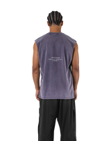 Fang Graphic Vintage Tanktop - Purple