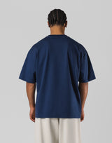 LÝFT Logo Big T-Shirt V.2 - Navy