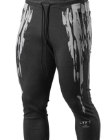 Splash Paint Stretch Pants - Dark grey