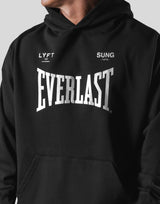 LÝFT x EVERLAST x SUNG Oversize Sweat Hoodie - Black