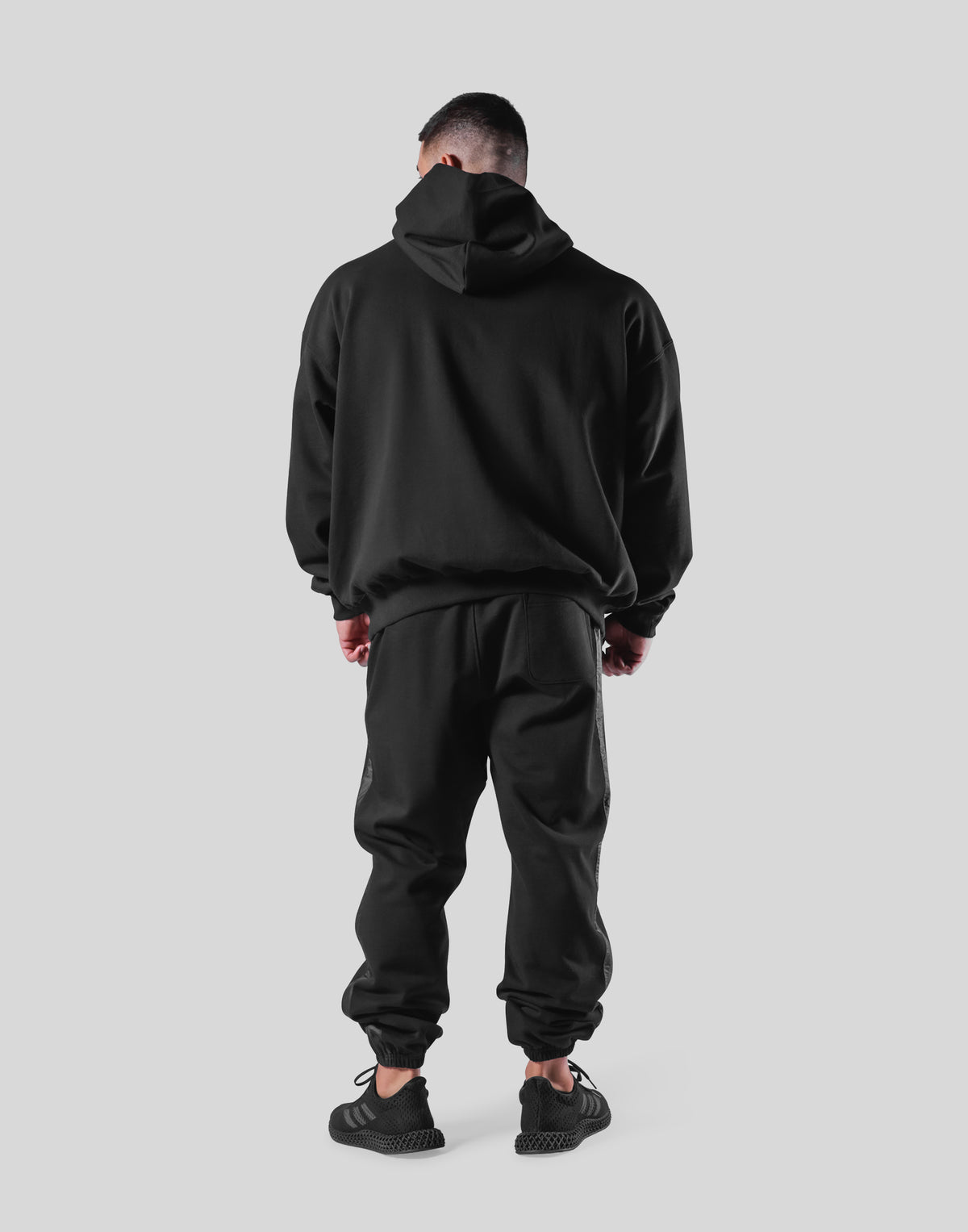 LÝFT x EVERLAST x SUNG Oversize Sweat Hoodie - Black