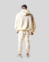 Y Oversize Sweat Hoodie - Ivory