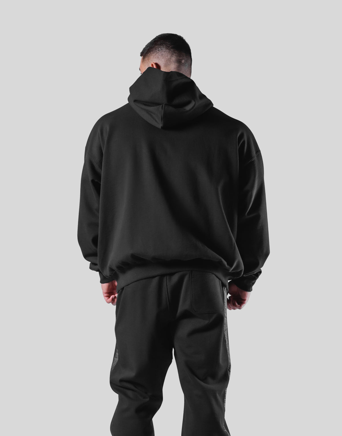 LÝFT x EVERLAST x SUNG Oversize Sweat Hoodie - Black
