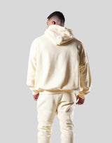 Y Oversize Sweat Hoodie - Ivory
