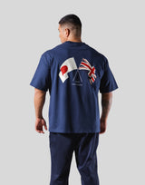 New Flag Big T-Shirt - Navy