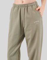 LÝFT Logo Sweat Pants - Olive