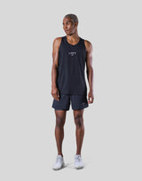 Back Mesh Standard Tanktop - Navy