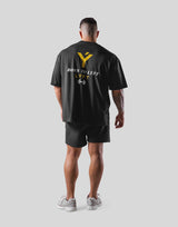 Multi Logo Big T-Shirt - Black