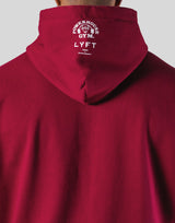 LÝFT × Power House Gym Oversize Sweat Hoodie - Red