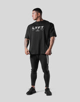 Heritage Logo Big T-Shirt - Black