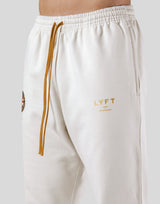 Emblem Oversize Sweat Pants - Ivory