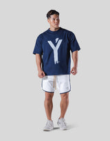 Brush Y Big T-Shirts - Navy