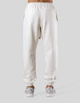 Emblem Oversize Sweat Pants - Ivory