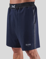 LÝFT x EVERLAST x SUNG Stretch Shorts - Navy