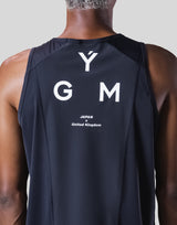 Back Mesh Standard Tanktop - Navy