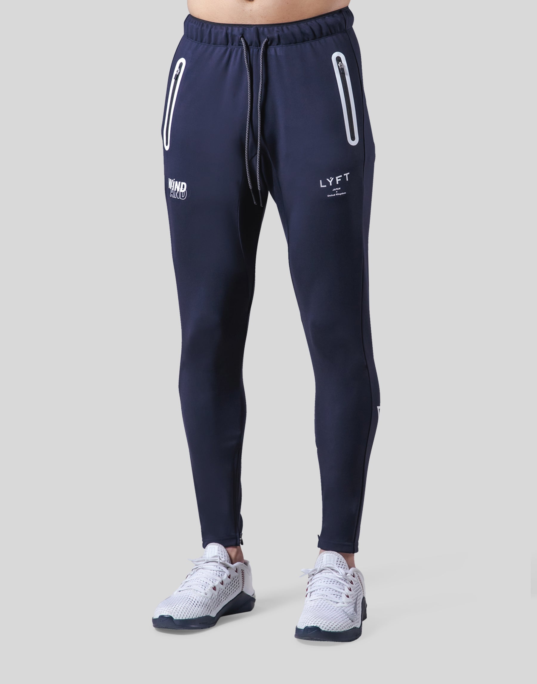 LÝFT × WIND AND SEA 2Way Stretch Pants - Navy