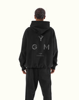 GÝM Oversize Sweat Hoodie - Black