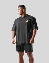 Multi Logo Big T-Shirt - Black