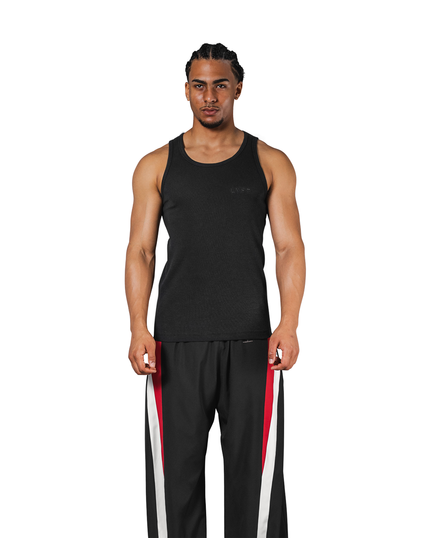 Original Embroidered Tanktop -Black – LÝFT Original Embroidered Tanktop -Black – LÝFT