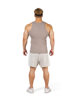 Original Embroidered Tanktop - Beige