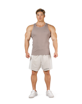 Original Embroidered Tanktop - Beige