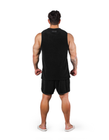 LÝS Logo Pile Tanktop - Black