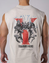 Vintage Statue Y Graphic Vintage Tanktop - Ivory