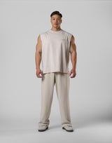 Vintage Statue Y Graphic Vintage Tanktop - Ivory