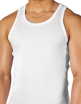 Original Embroidered Tanktop - White