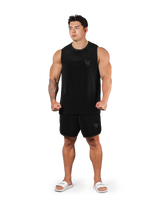 LÝS Logo Pile Tanktop - Black