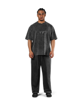 LÝFT Logo Vintage Big T-Shirt V.2 - Black