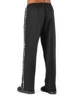 Logo Line Wide Track Pant - Black