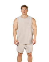 LÝS Logo Pile Tanktop - Ivory