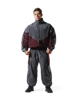 V-Form Oversize Track Jacket - D.Grey