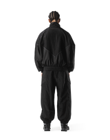 V-Form Oversize Track Jacket - Black