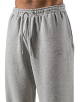 Relax Fit Loose Sweat Pants - Grey