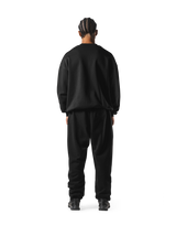 One Point LÝFT Oversize Crewneck Sweat - Black