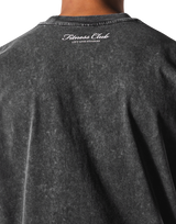 Fire Panther Graphic Vintage Tanktop - Black