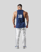18 Logo Drop Tanktop - Navy