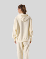 Pile Wappen Sweat Hoodie - Ivory