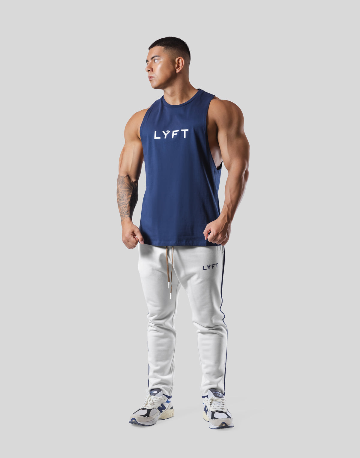 18 Logo Drop Tanktop - Navy