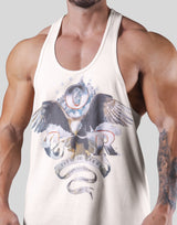 LÝFT × COR Limited Graphic Tanktop - Ivory