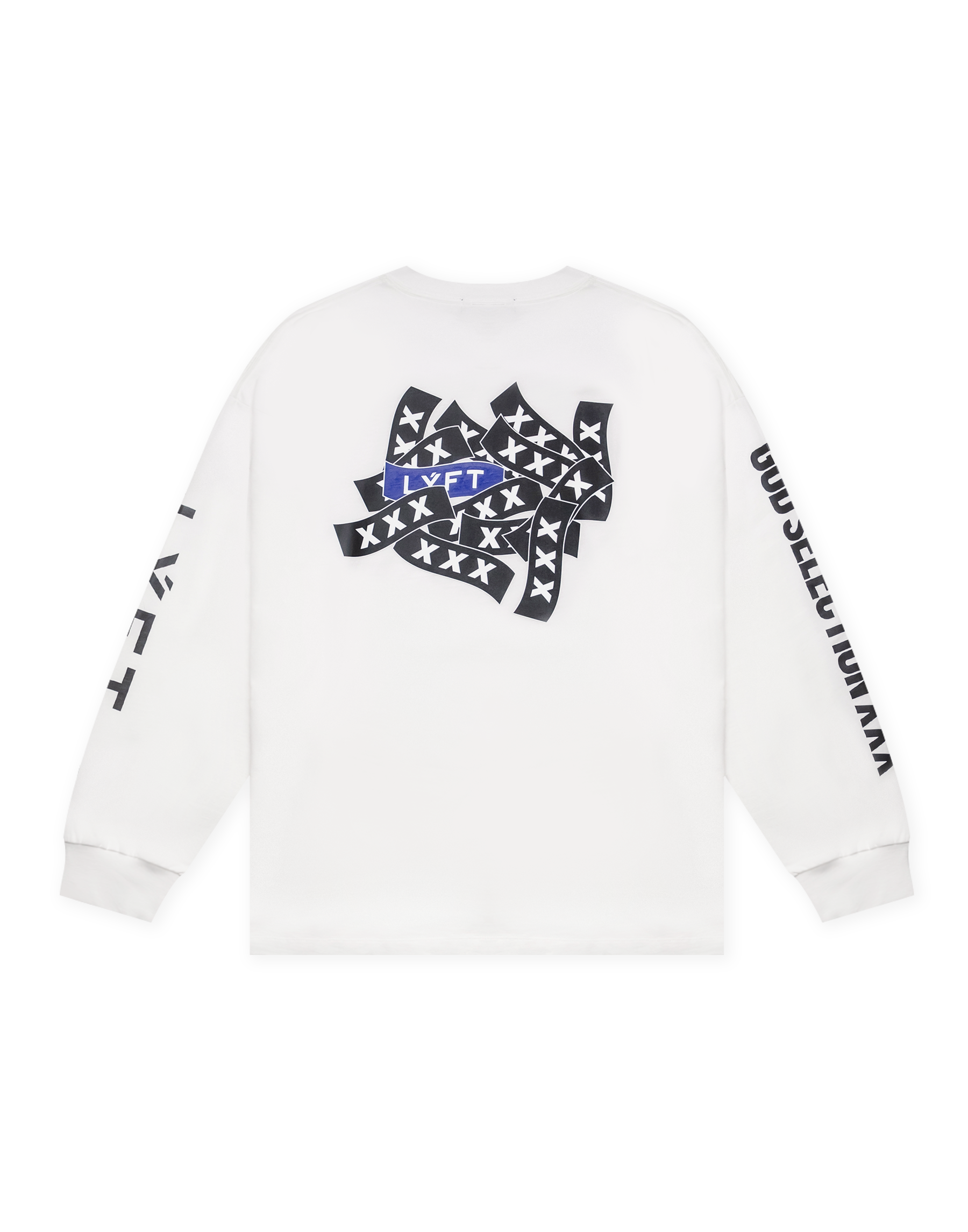 LÝFT × XXX Limited Big Long T-Shirts - White