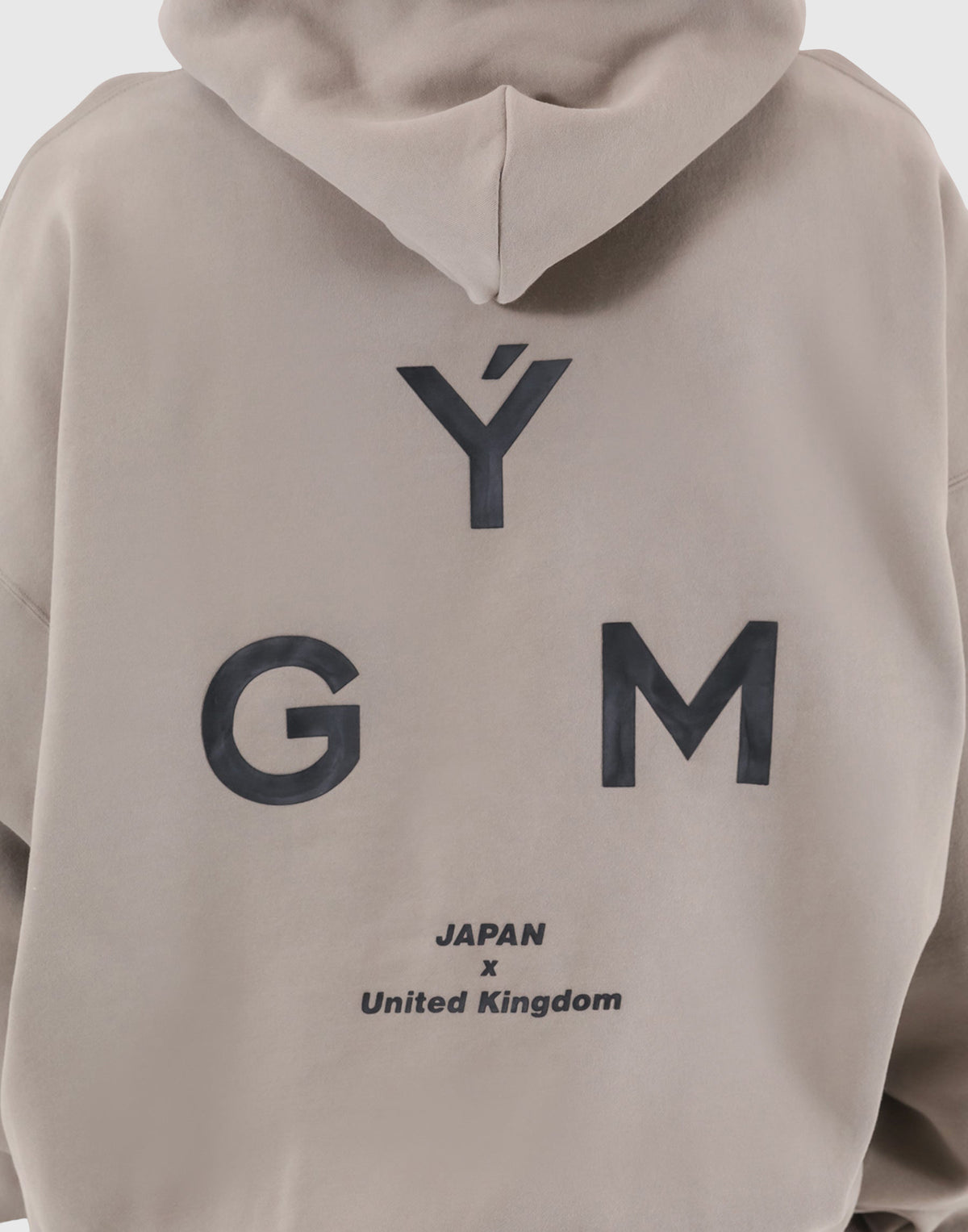 GÝM Oversize Sweat Hoodie - Beige