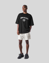 College Logo Big T-Shirt - Black