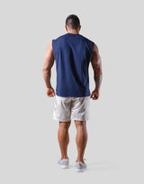 Wing L Logo No Sleeve - Navy