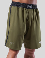LÝFT x EVERLAST x SUNG Stretch Shorts - Olive