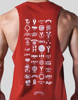 Heritage Logo Drop Tanktop - Red